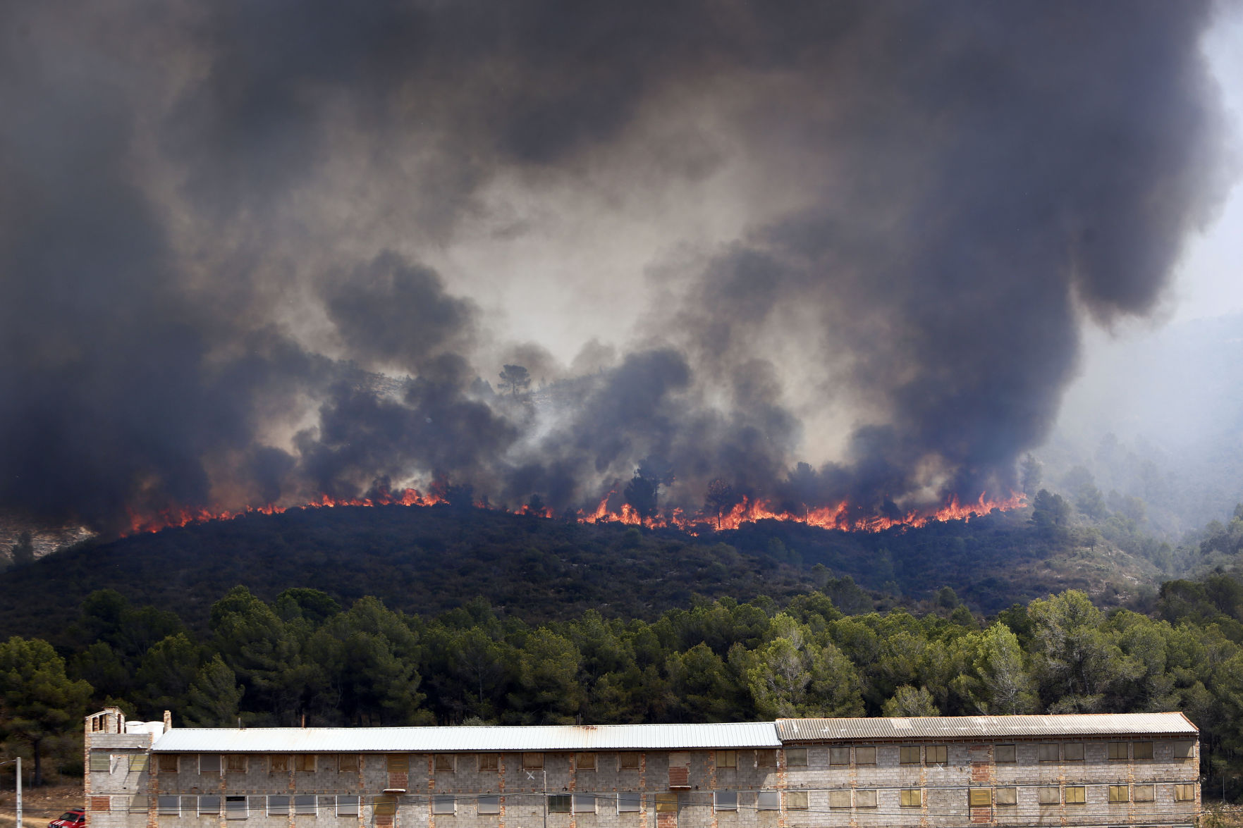 APTOPIX Spain Wildfire